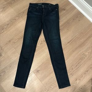 Ag Adriano Goldschmied dark skinny jeans